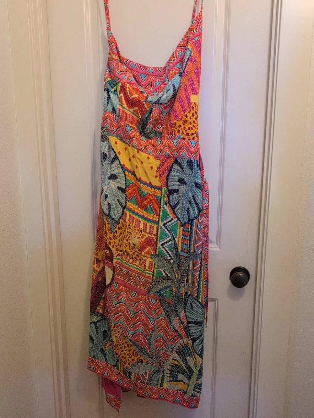 NWT Farm Rio Summer Tapestry Midi Dress - Rare!! Retail $235 - Picture 2 of 9